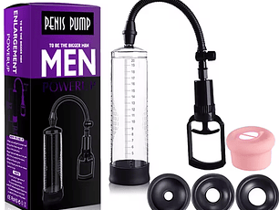 Bomba de vacío alargamiento de pene