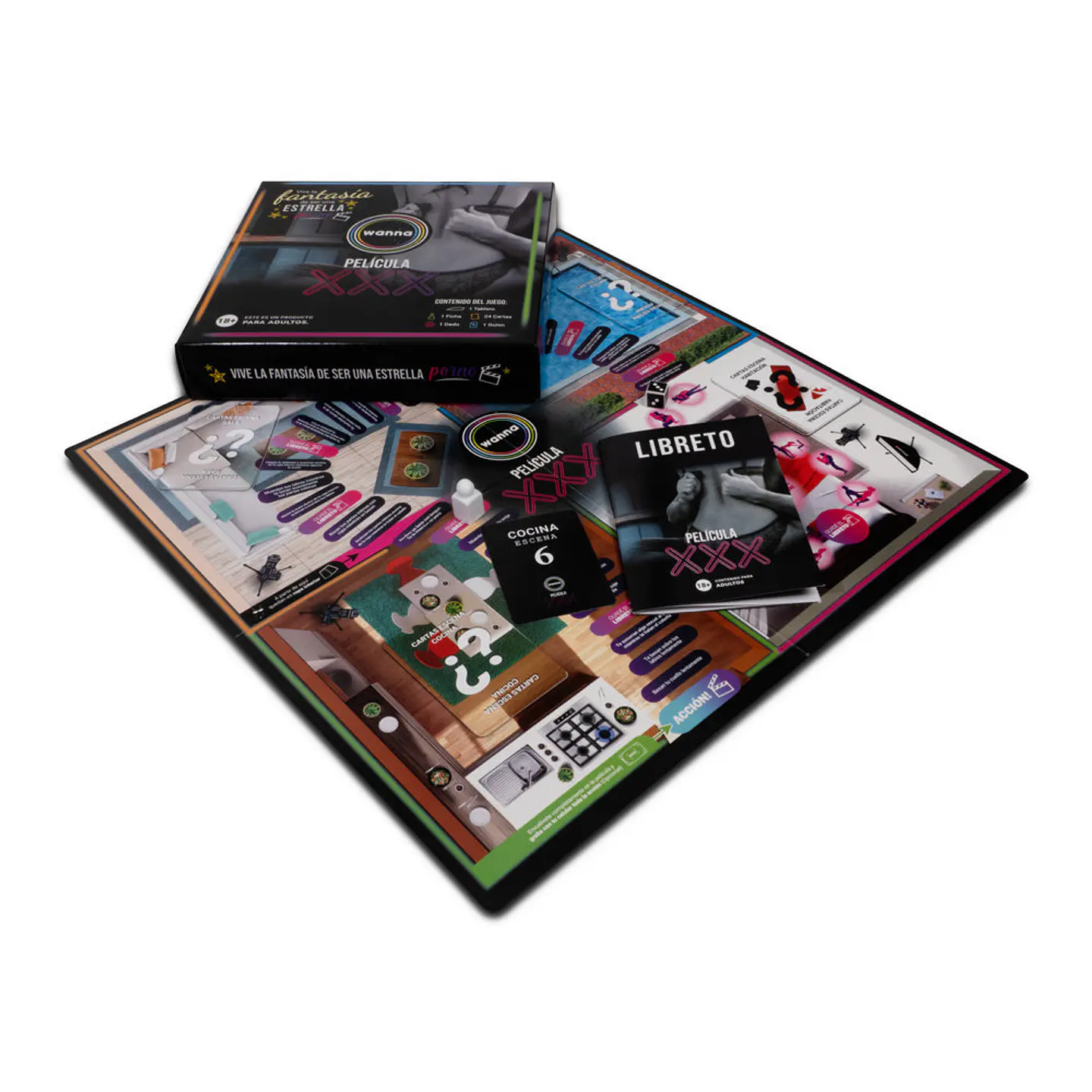 WANNA PELÍCULA - JUEGO DE MESA 2