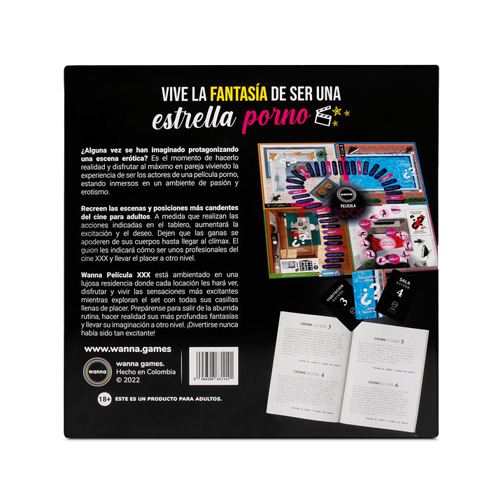 WANNA PELICULA JUEGO DE MESA 6