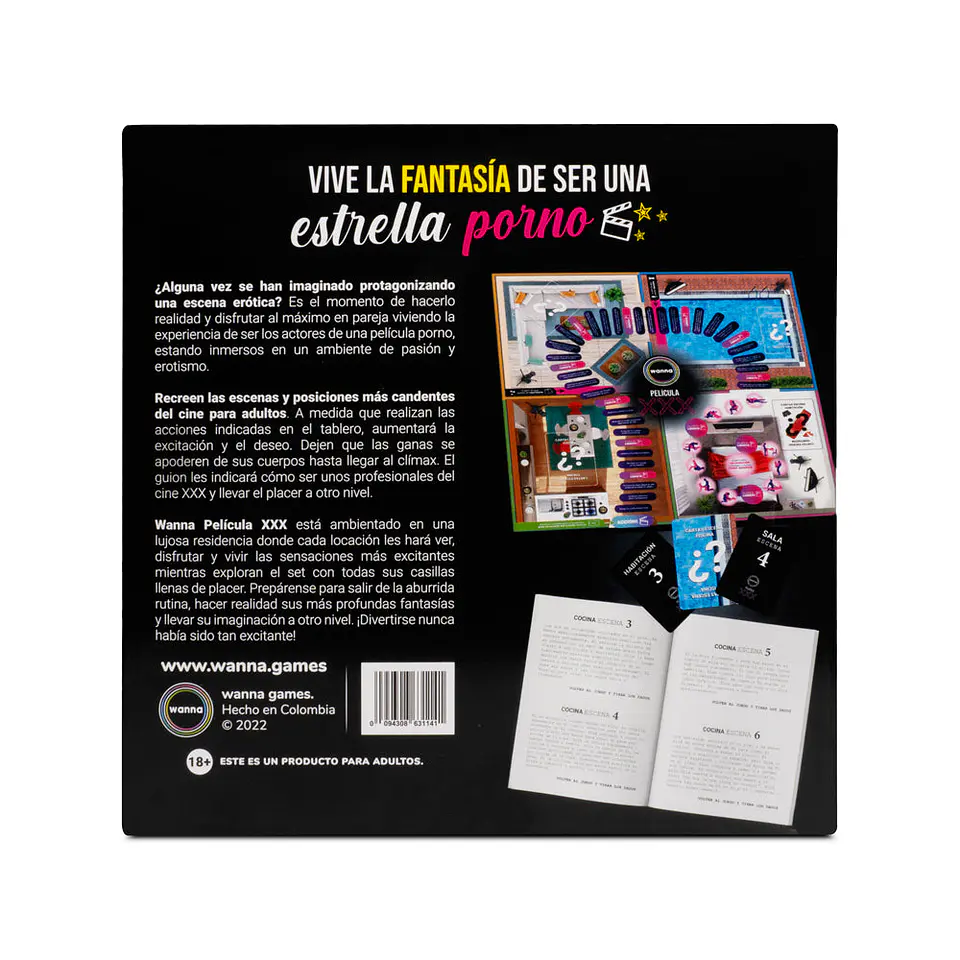 WANNA PELÍCULA - JUEGO DE MESA 6