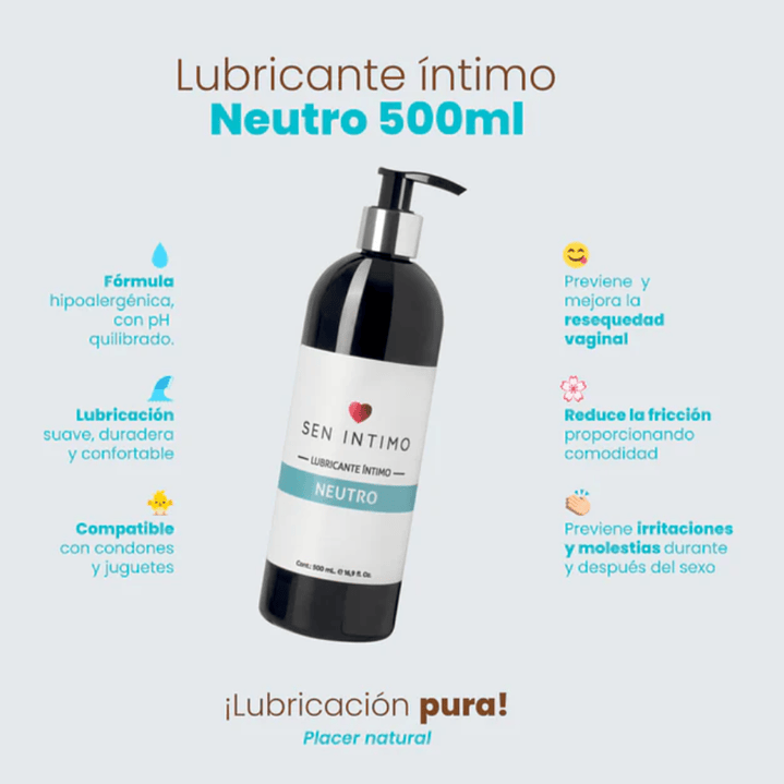 Lubricante Íntimo Natural 500ML 2