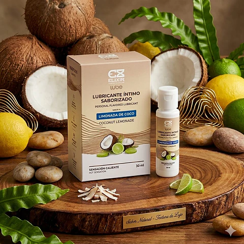 LUBRICANTE LIMONADA DE COCO ELIXIR 