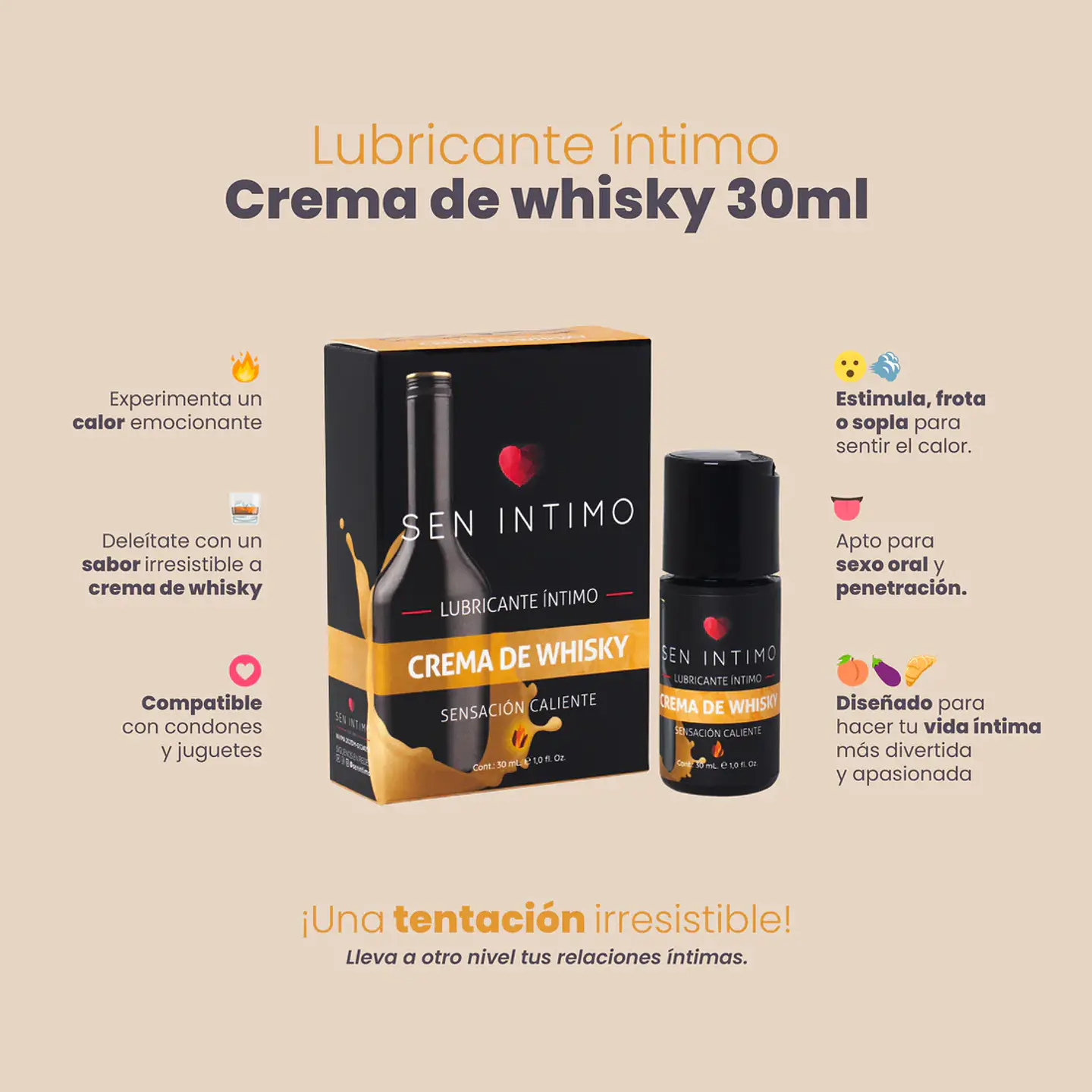 LUBRICANTE CREMA DE WHISKY  3