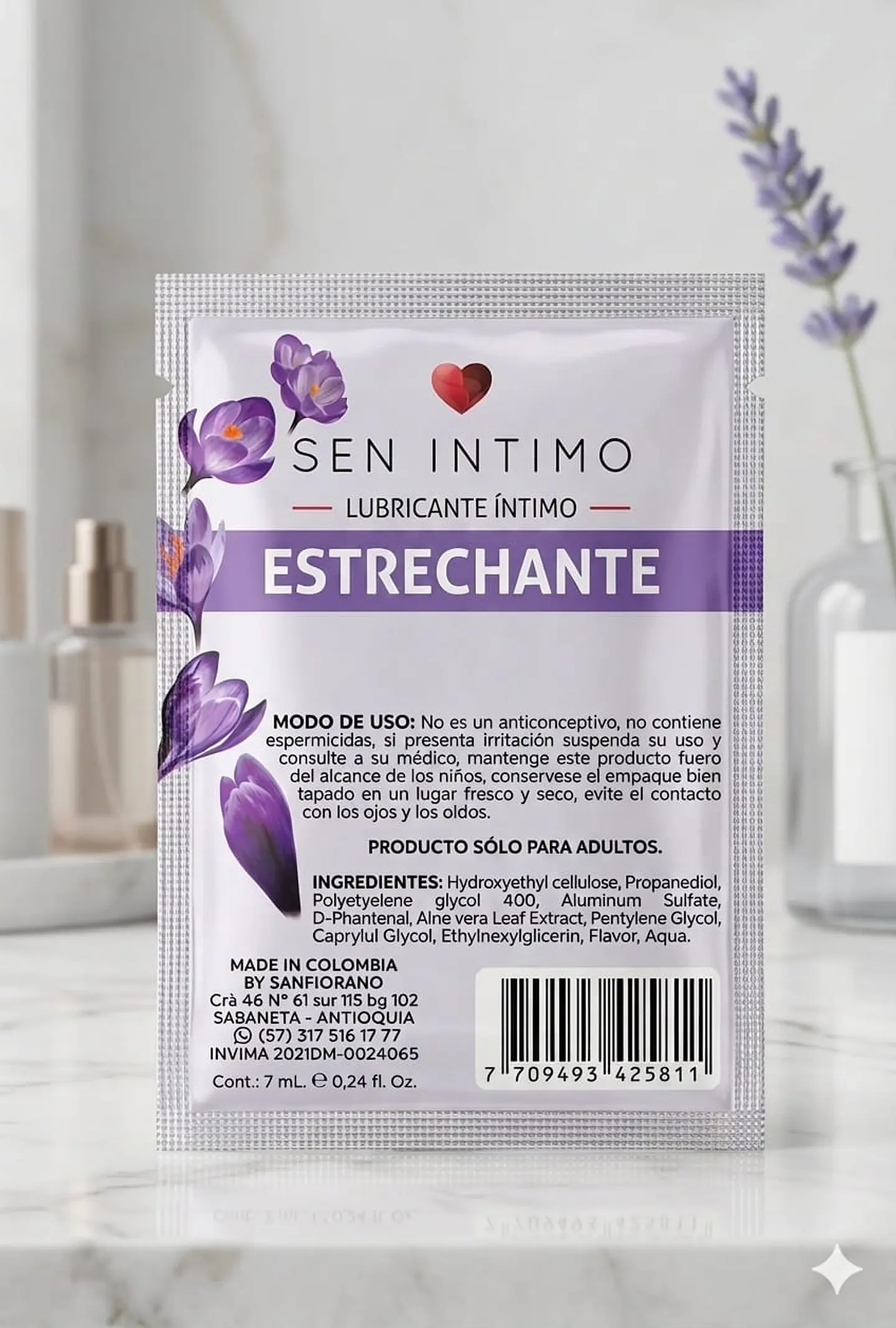 SACHET ESTRECHANTE SEN INTIMO  1