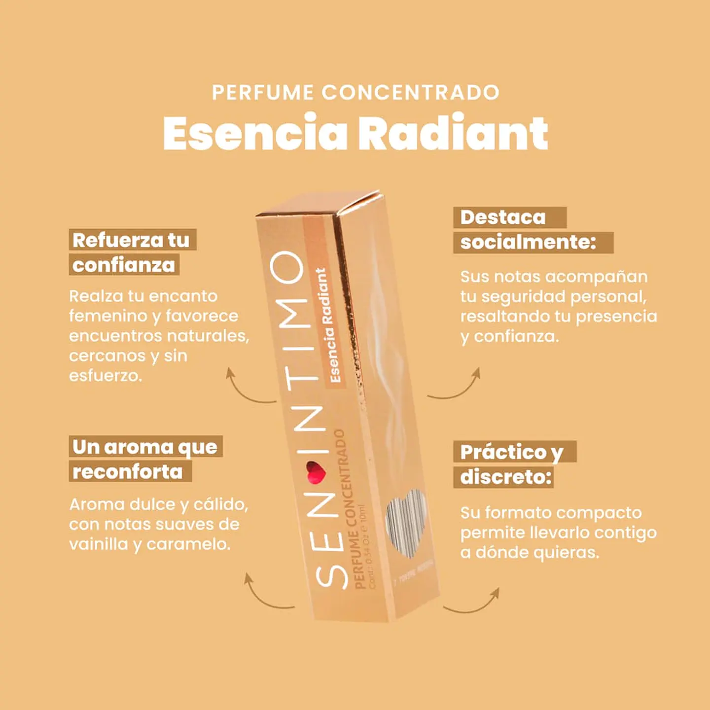 PERFUME CON FEROMONAS SEN INTIMO - RADIANT 2
