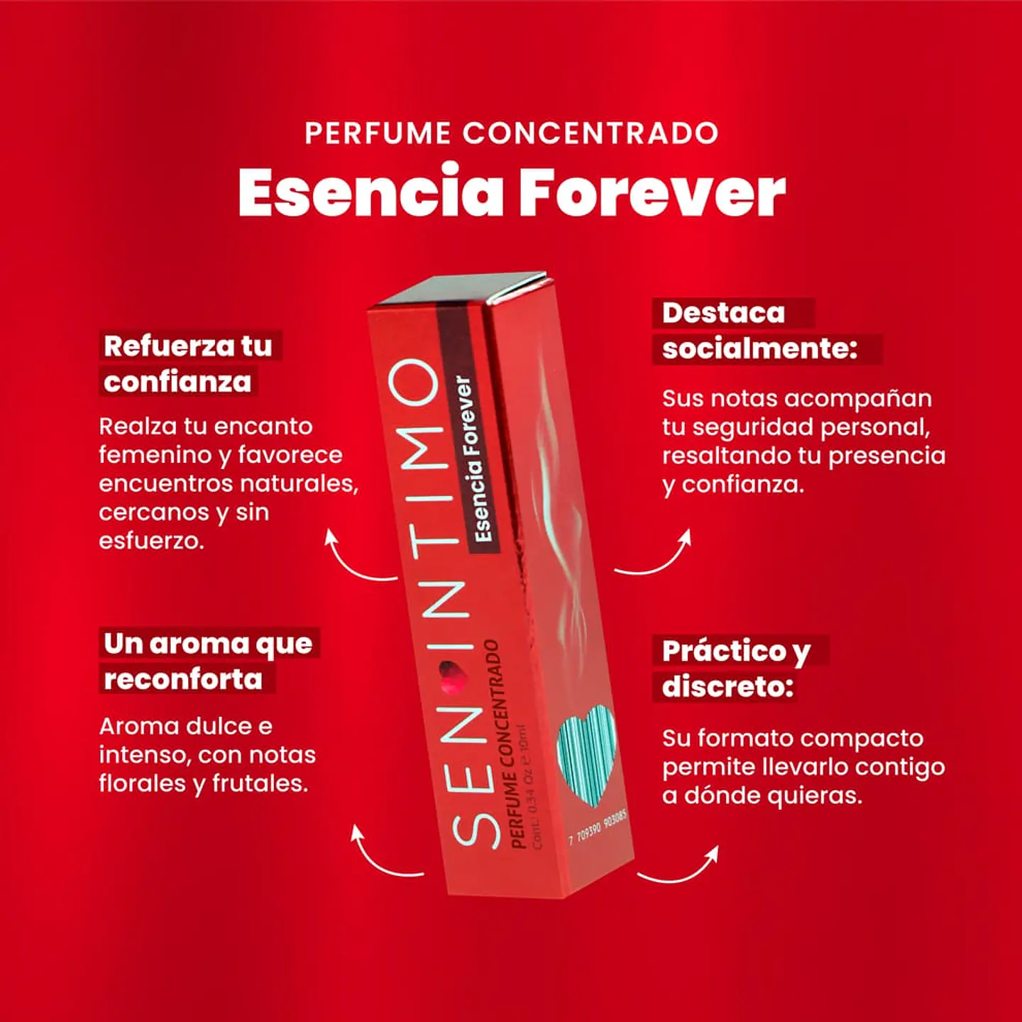 PERFUME CON FEROMONAS SEN INTIMO - FOREVER  2