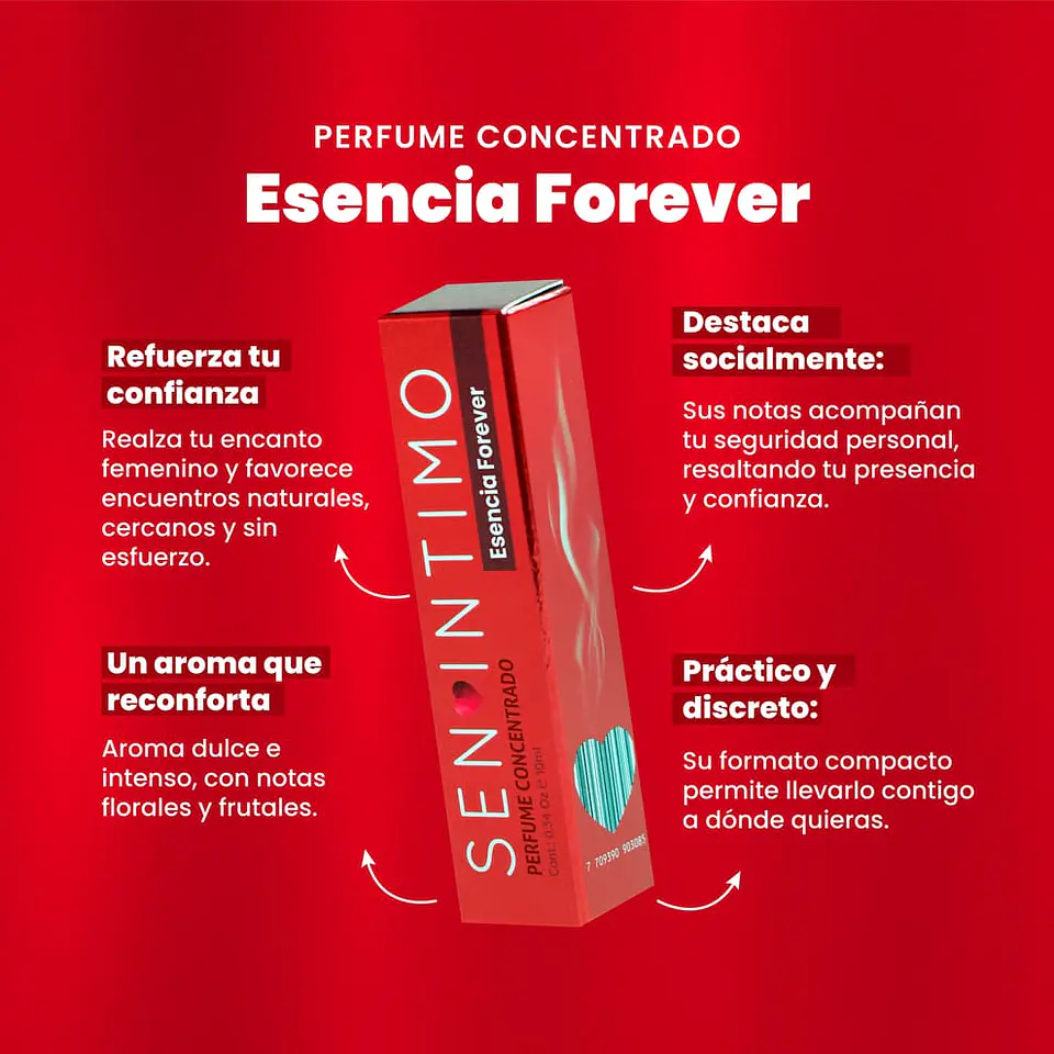 PERFUME CON FEROMONAS SEN INTIMO - FOREVER  2