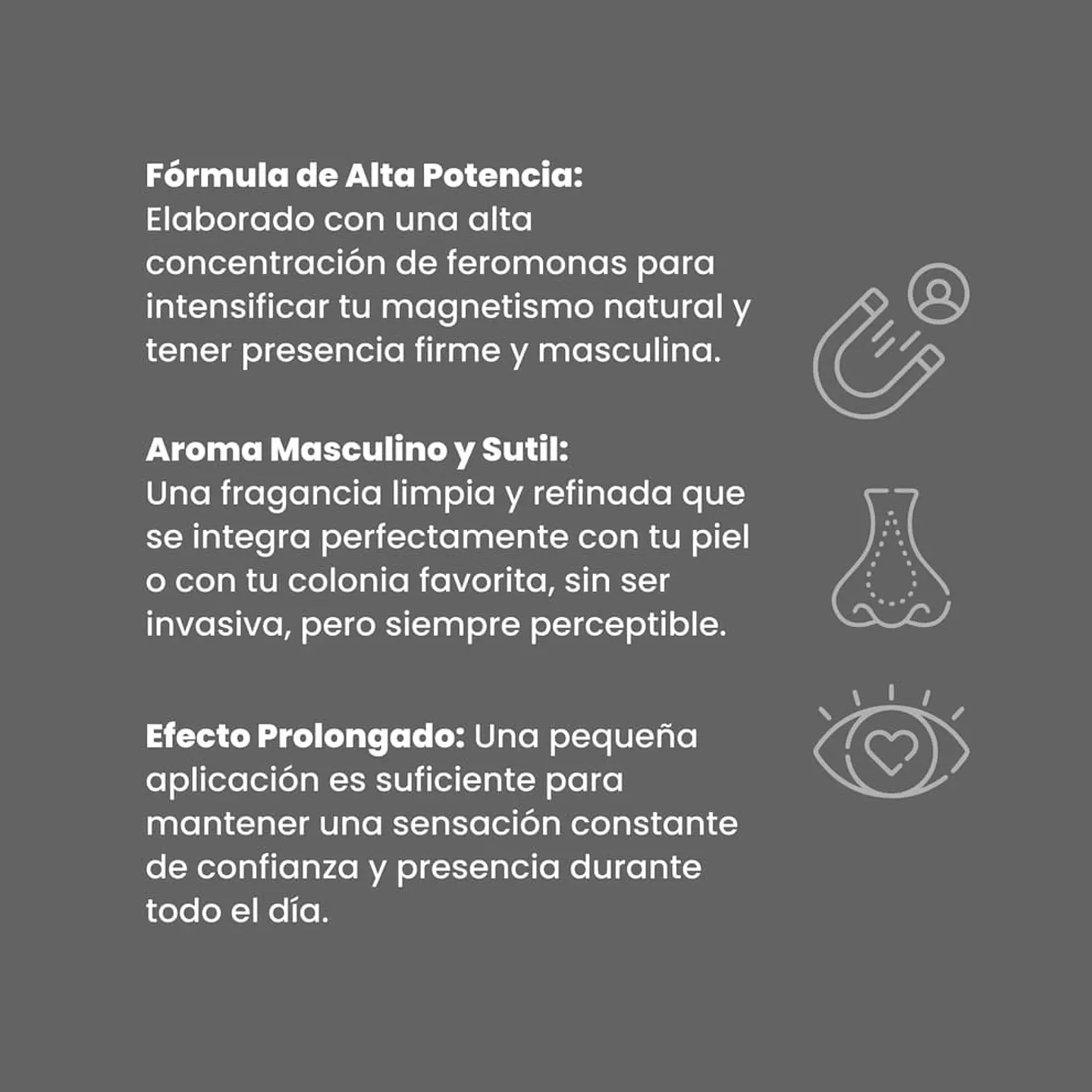 PERFUME CON FEROMONAS MASCULINO - TITANIUM  3