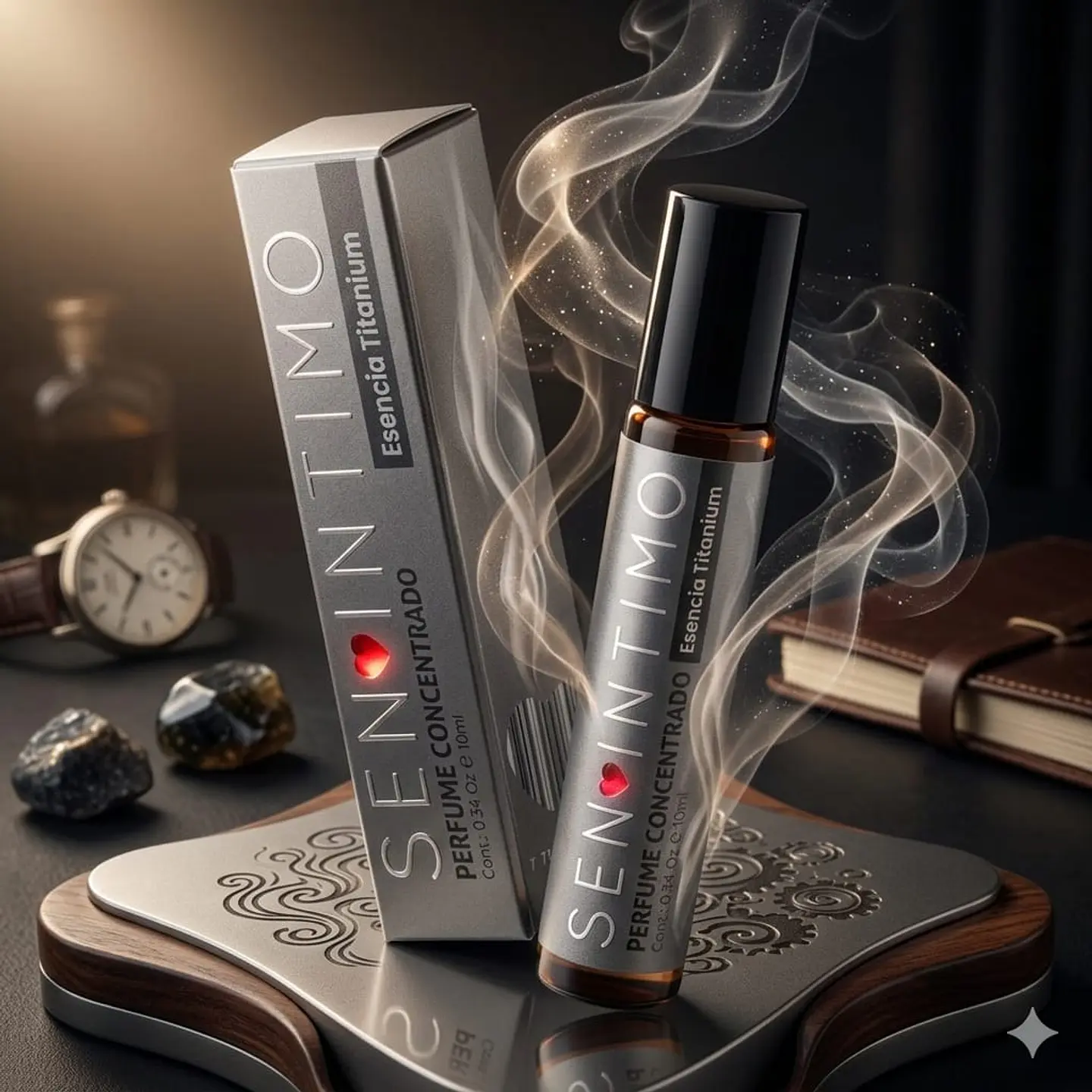 PERFUME CON FEROMONAS MASCULINO - TITANIUM  1