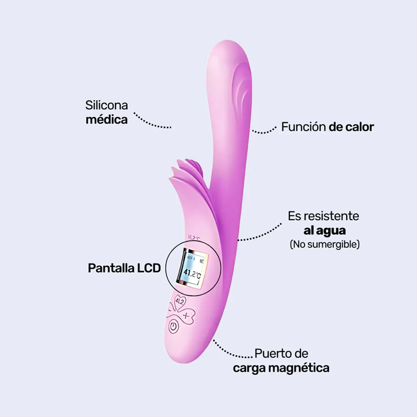 VIBRADOR DOBLE NELEA 3
