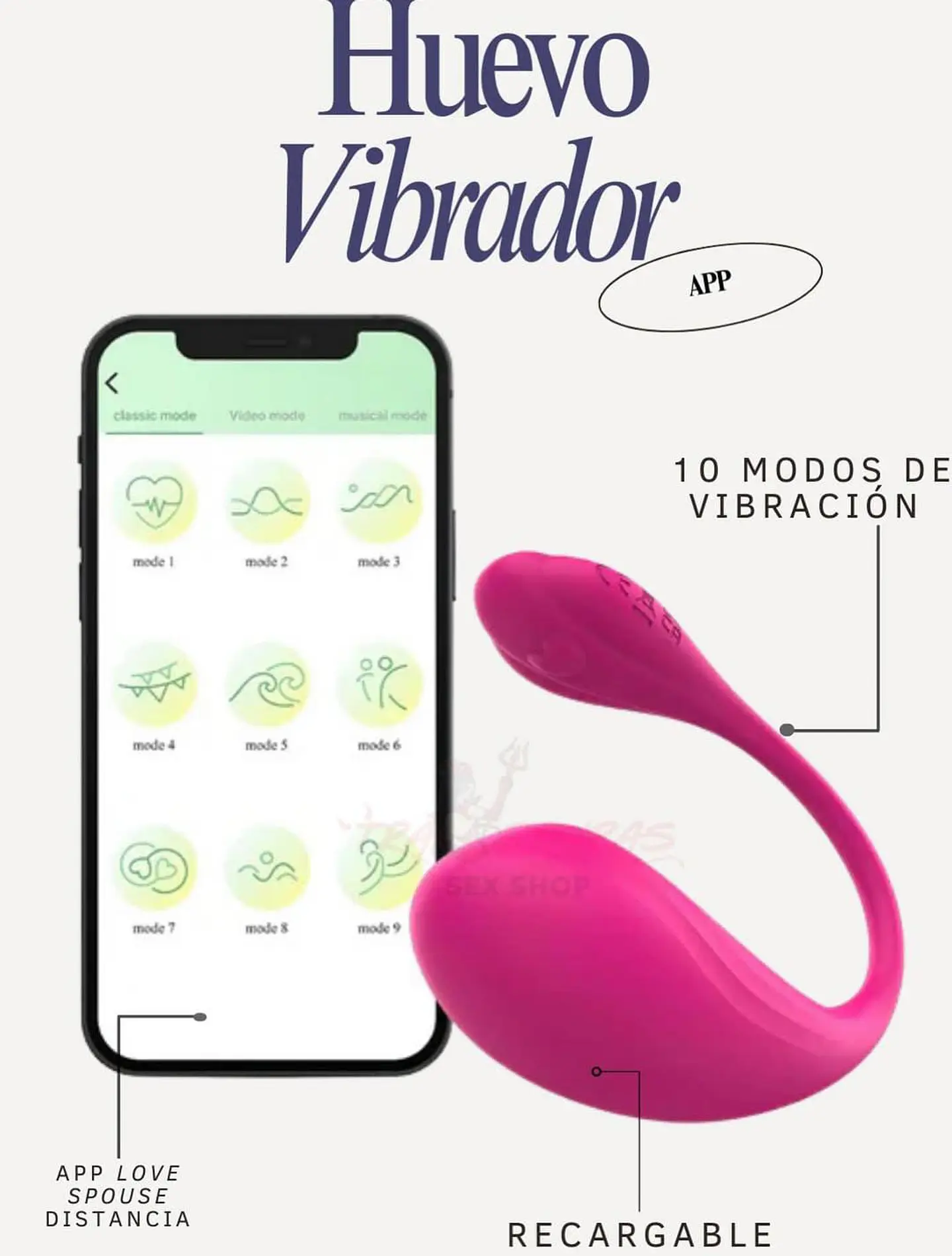 LONDON - HUEVO VIBRADOR APP 2