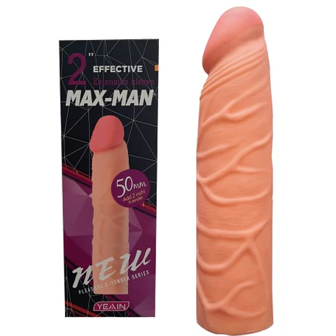 FUNDA EXTENSORA PARA EL PENE MAN MAX 