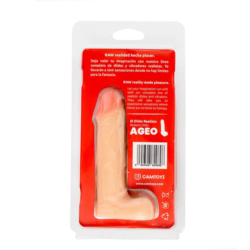 DILDO REALISTA - AGEO MINI  4