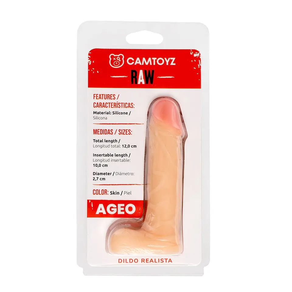 DILDO REALISTA - AGEO MINI  1