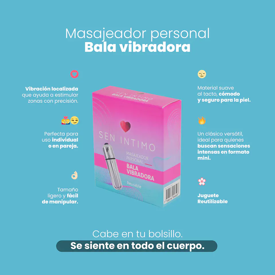 BALA VIBRADORA SEN INTIMO  2