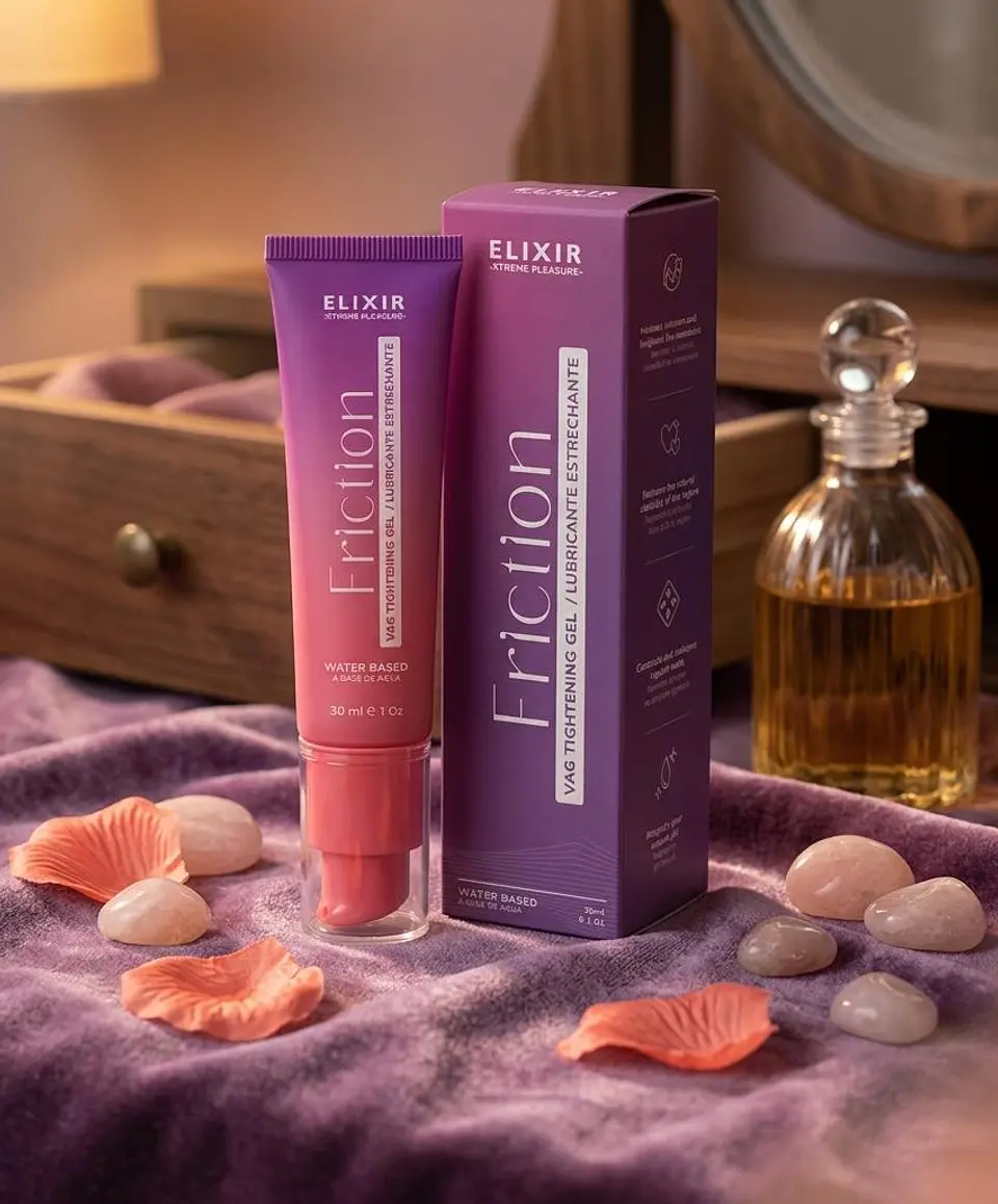 LUBRICANTE ESTRECHANTE ELIXIR - FRICTION  1