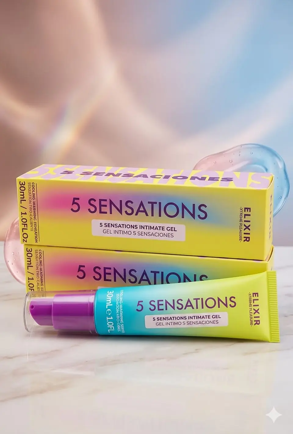 LUBRICANTE 5 SENSACIONES ELIXIR 30 ML  1