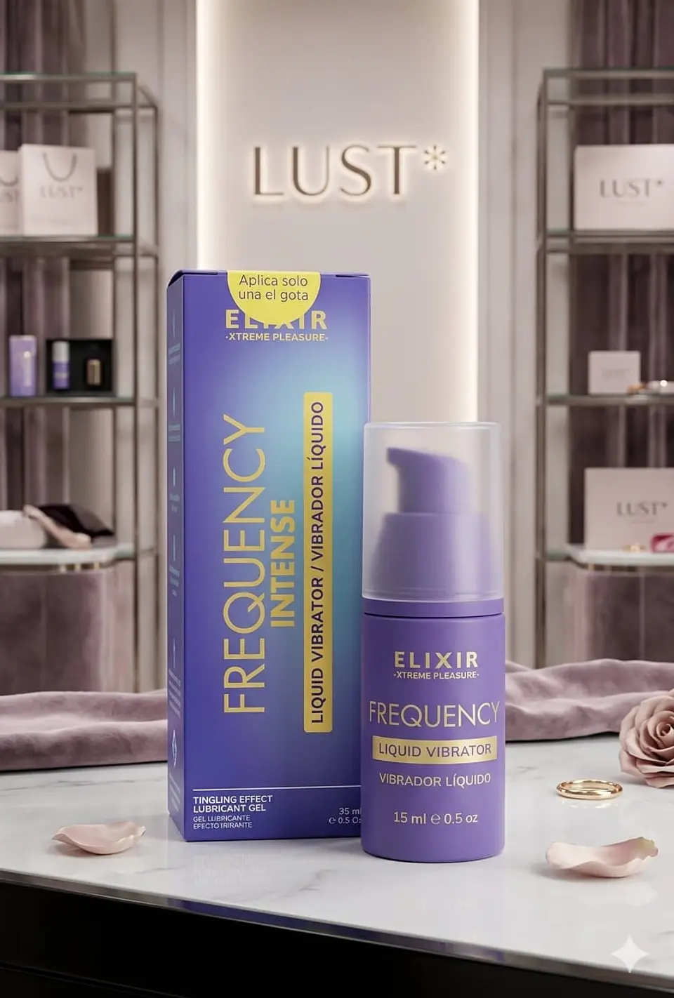 FRECUENCY INTENSE VIBRADOR LIQUIDO ELIXIR  1