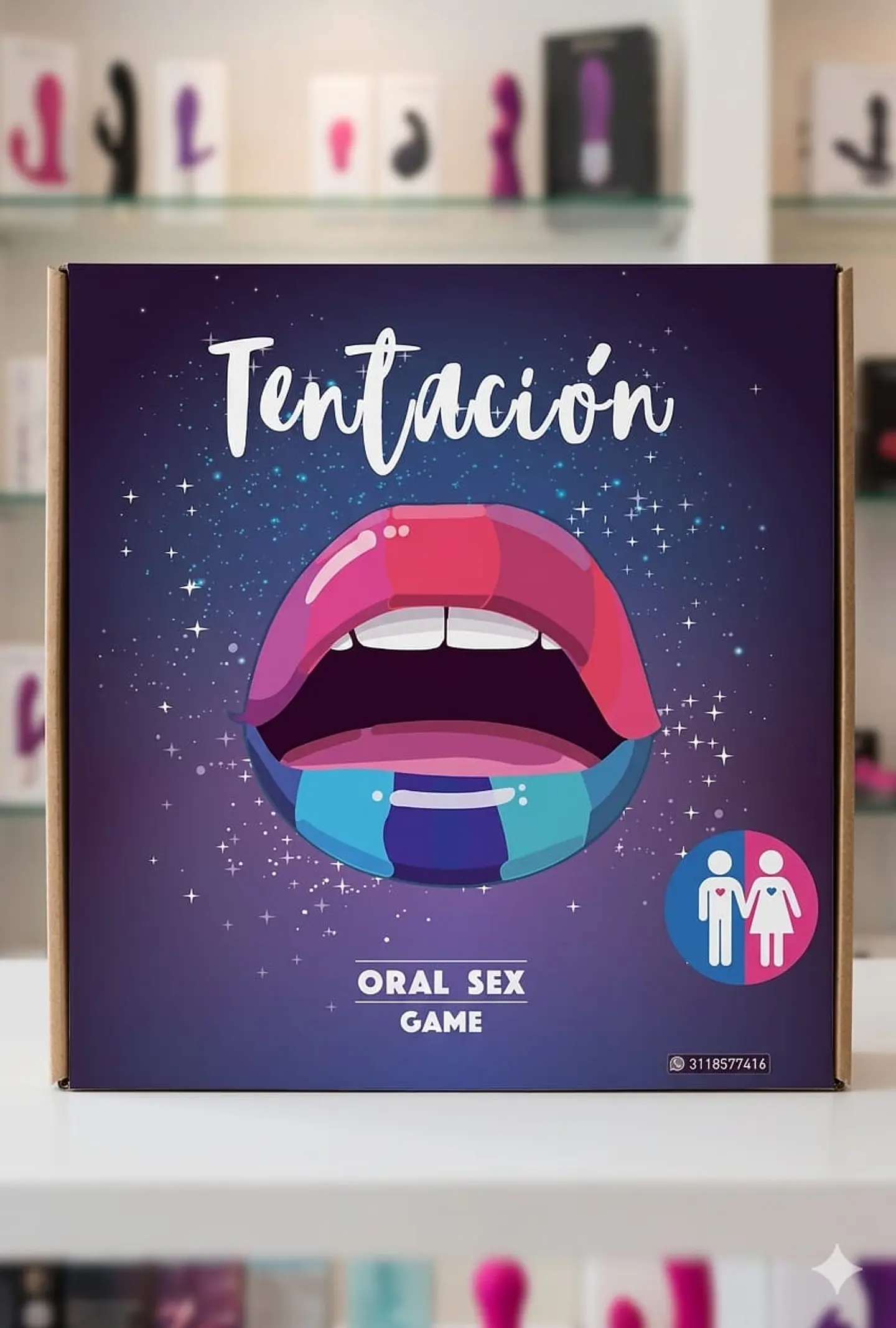 TENTACIÓN ORAL SEX GAME - HETERO 1