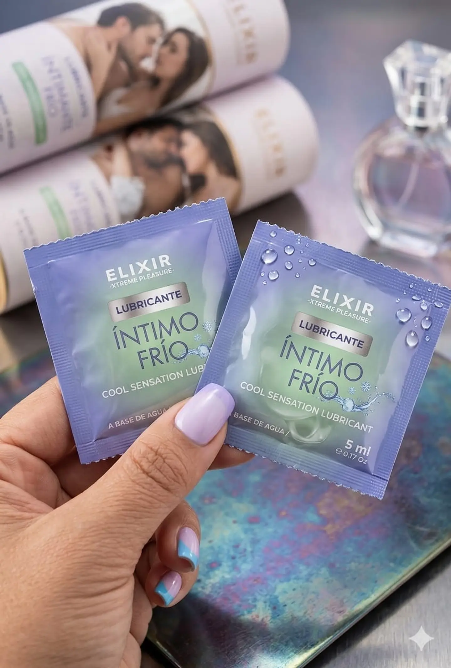 SACHET LUBRICANTE FRÍO ELIXIR  1