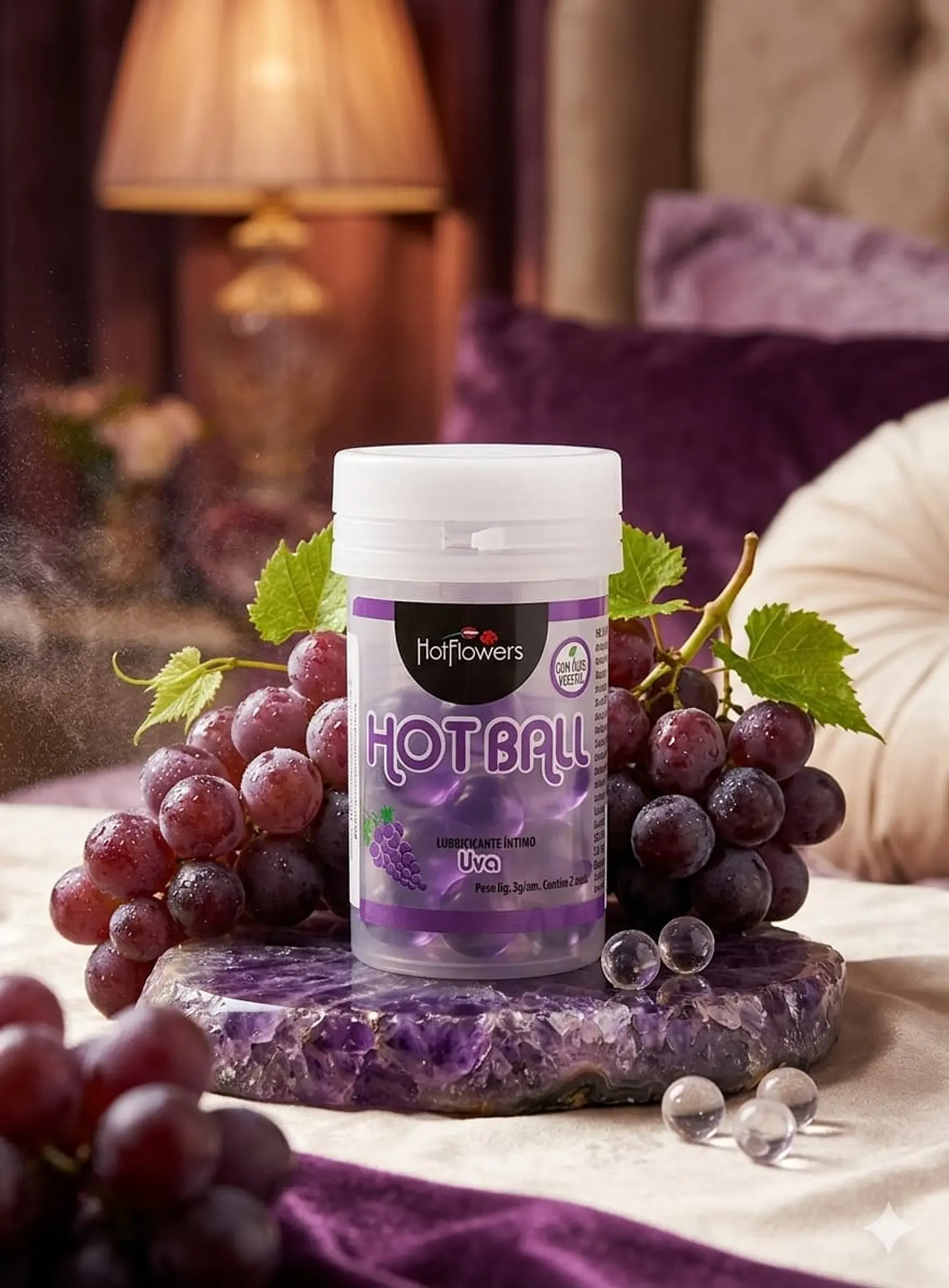 LUBRICANTE HOT BALL X2 UVA  1