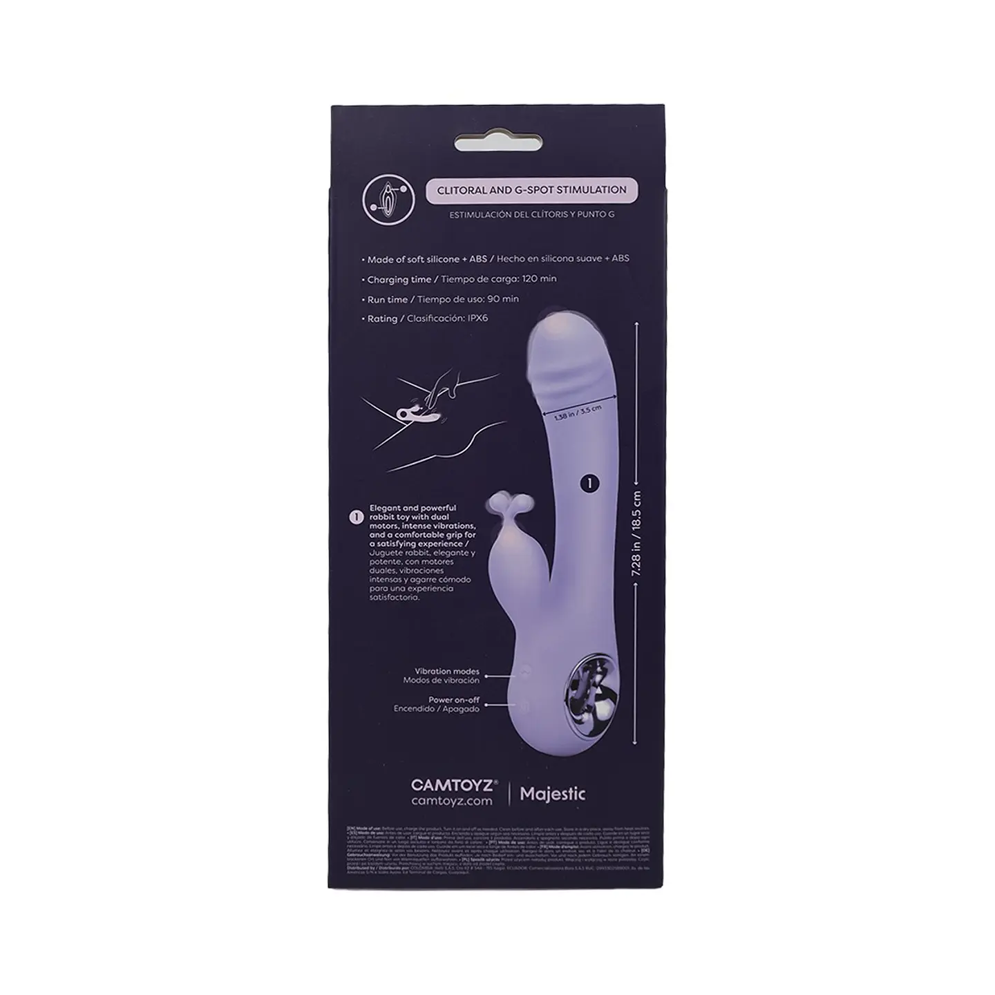 VIBRADOR DOBLE - TIFANY  3