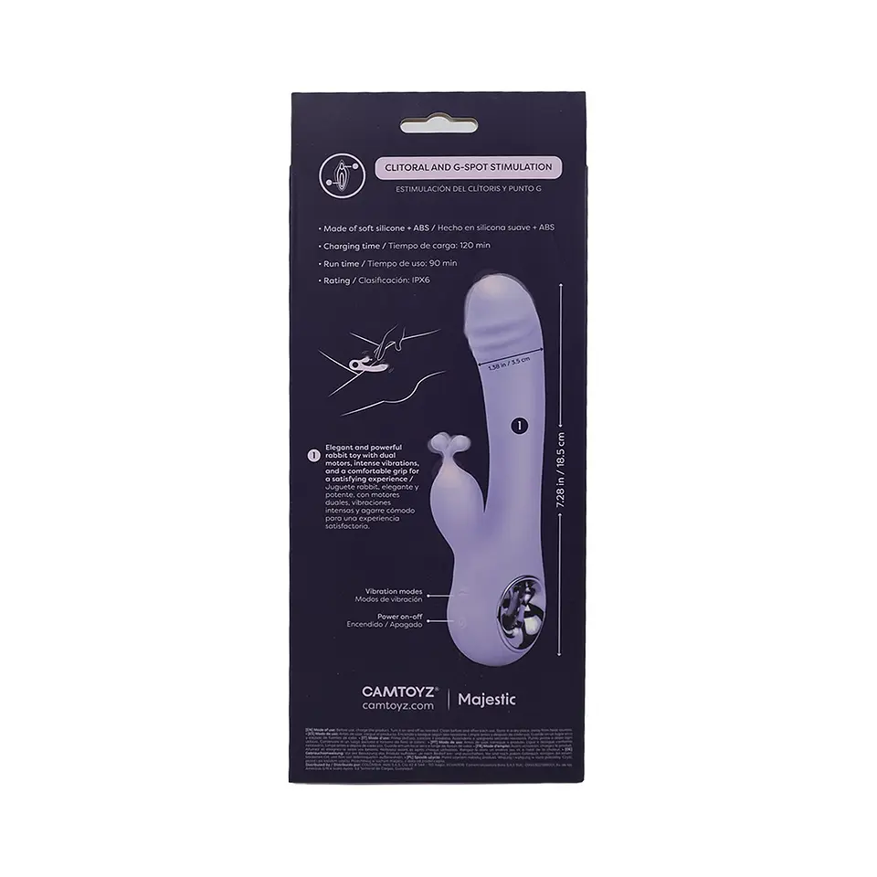 VIBRADOR DOBLE - TIFANY  3
