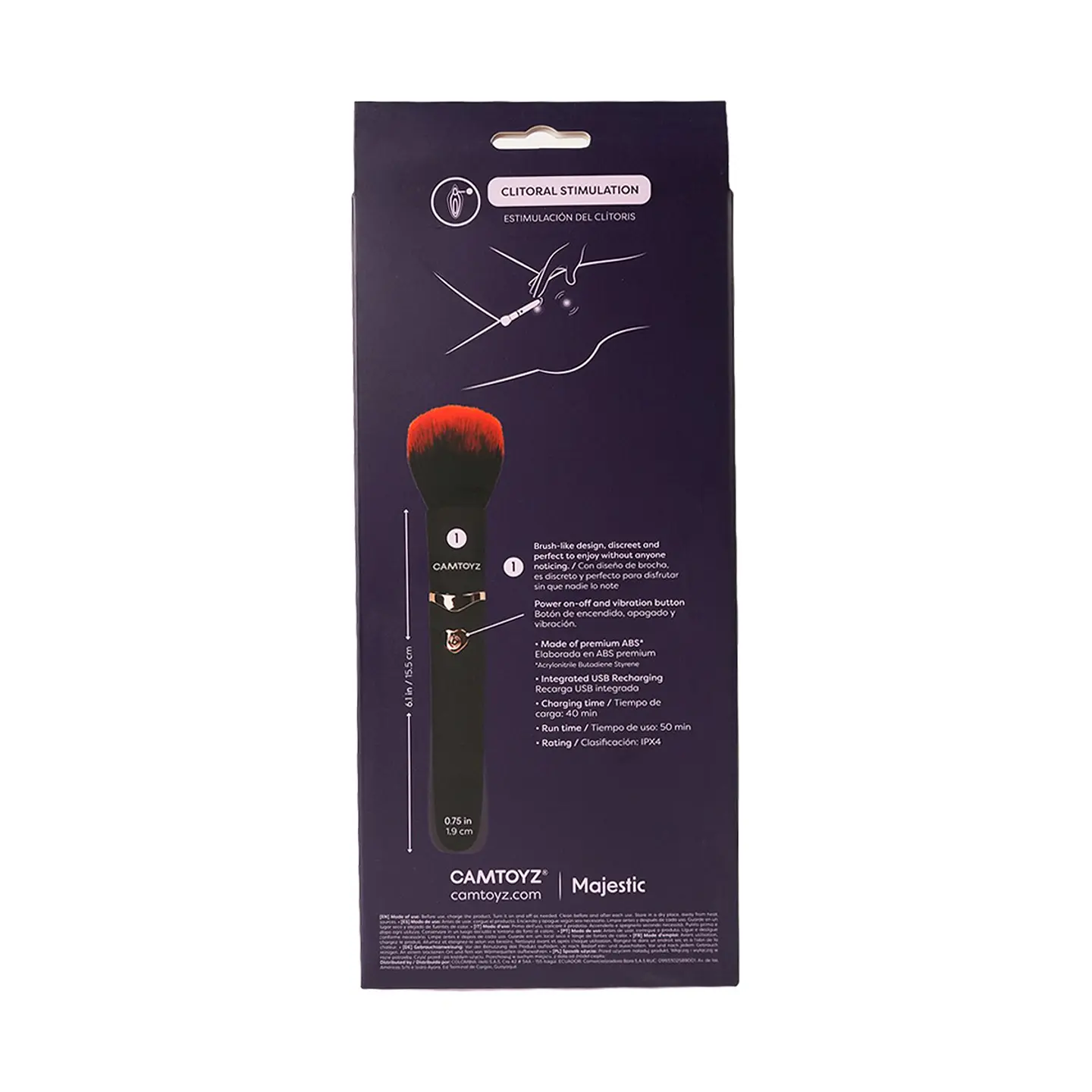 VIBRADOR LOLLY- BRUSHY  6