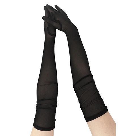 GUANTES CON TRANSPARENCIA 