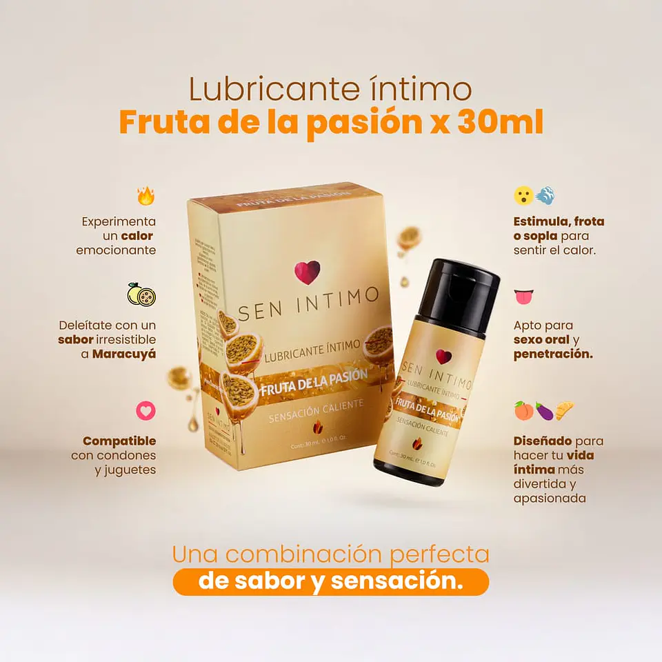 LUBRICANTE MARACUYÁ 3