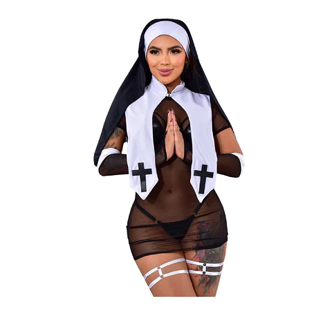 DISFRAZ MONJA 