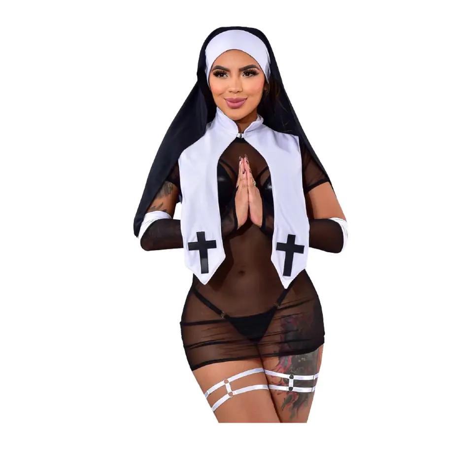 DISFRAZ MONJA  1