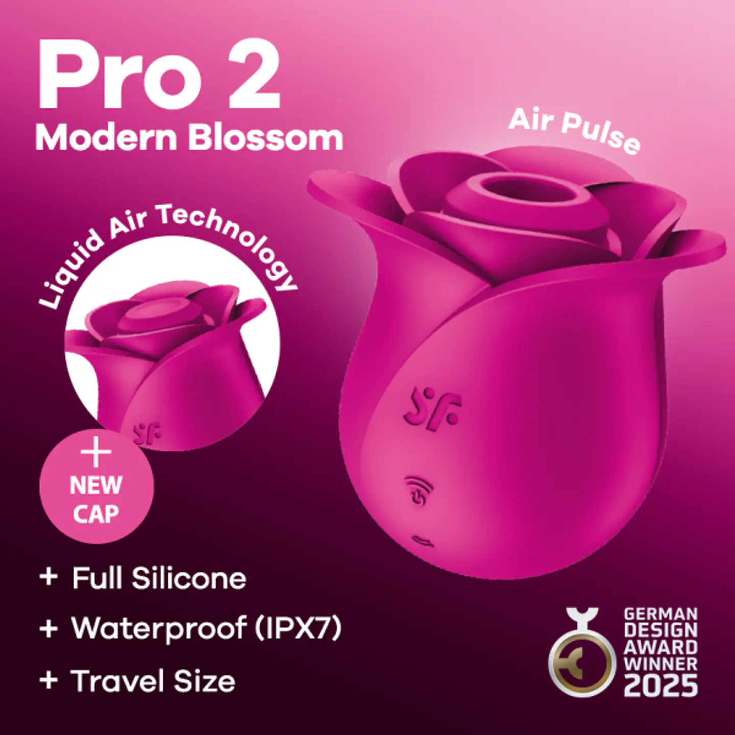 SATISFYER - PRO 2 MODERN BLOSSOM (DISPONIBLE) 6