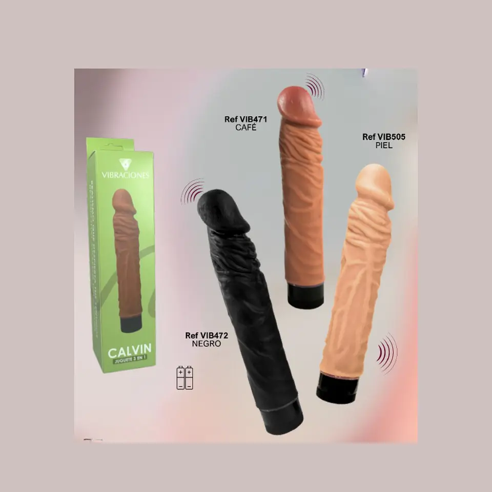VIBRADOR 3 EN 1 - CALVIN 1