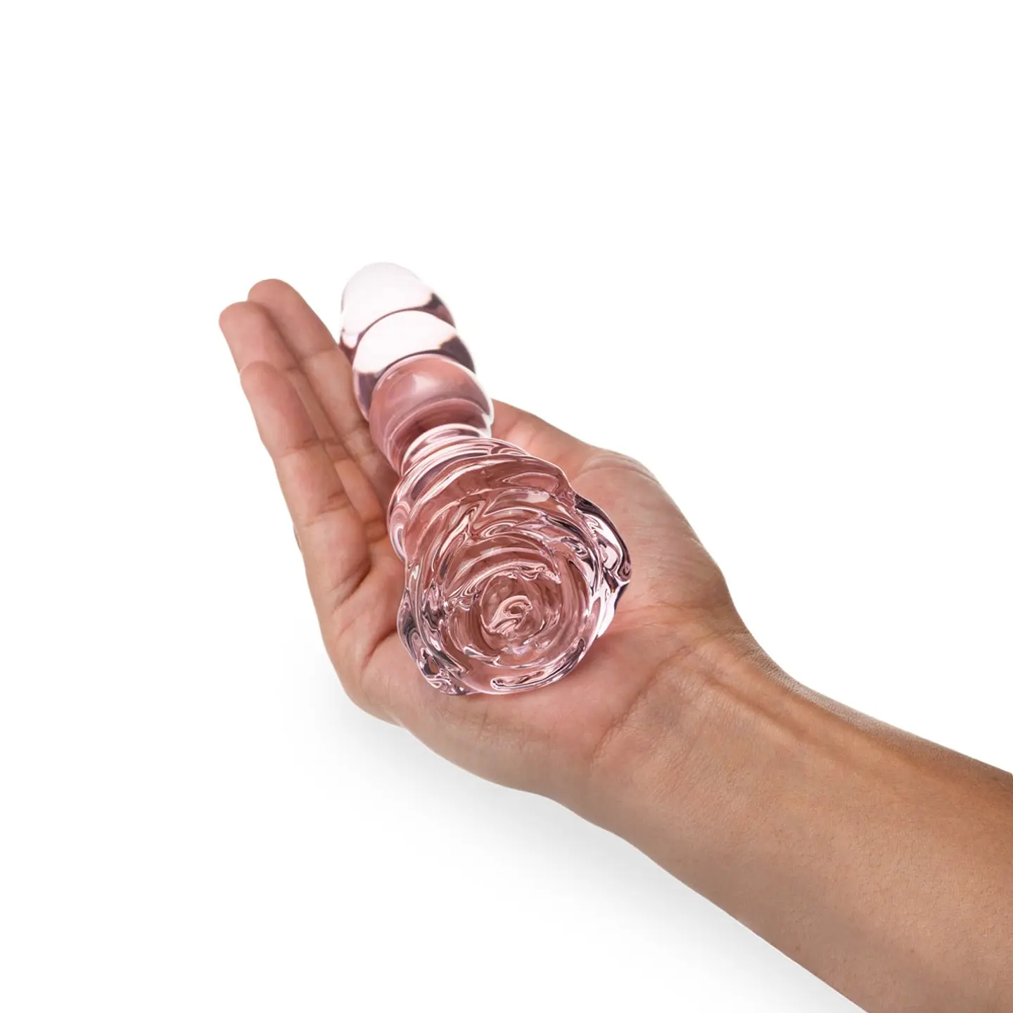 DILDO VIDRIO - ROSA 2