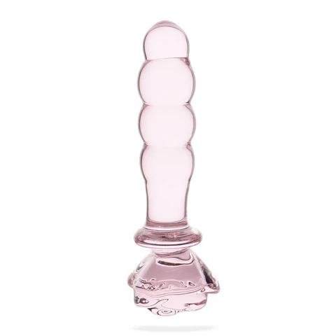 DILDO VIDRIO - ROSA