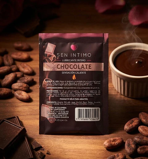 SACHET LUBRICANTE CHOCOLATE