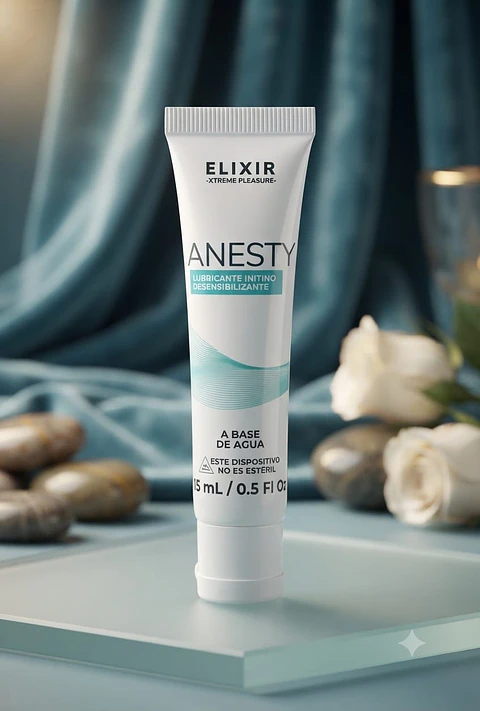 LUBRICANTE DESENSIBILIZANTE ELIXIR - ANESTY x15 ML