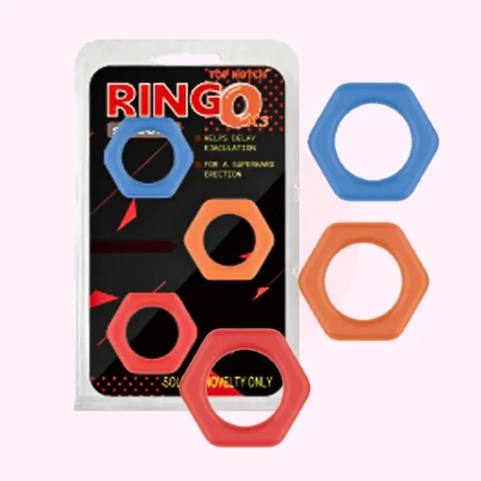 SET DE ANILLOS PARA EL PENE 1