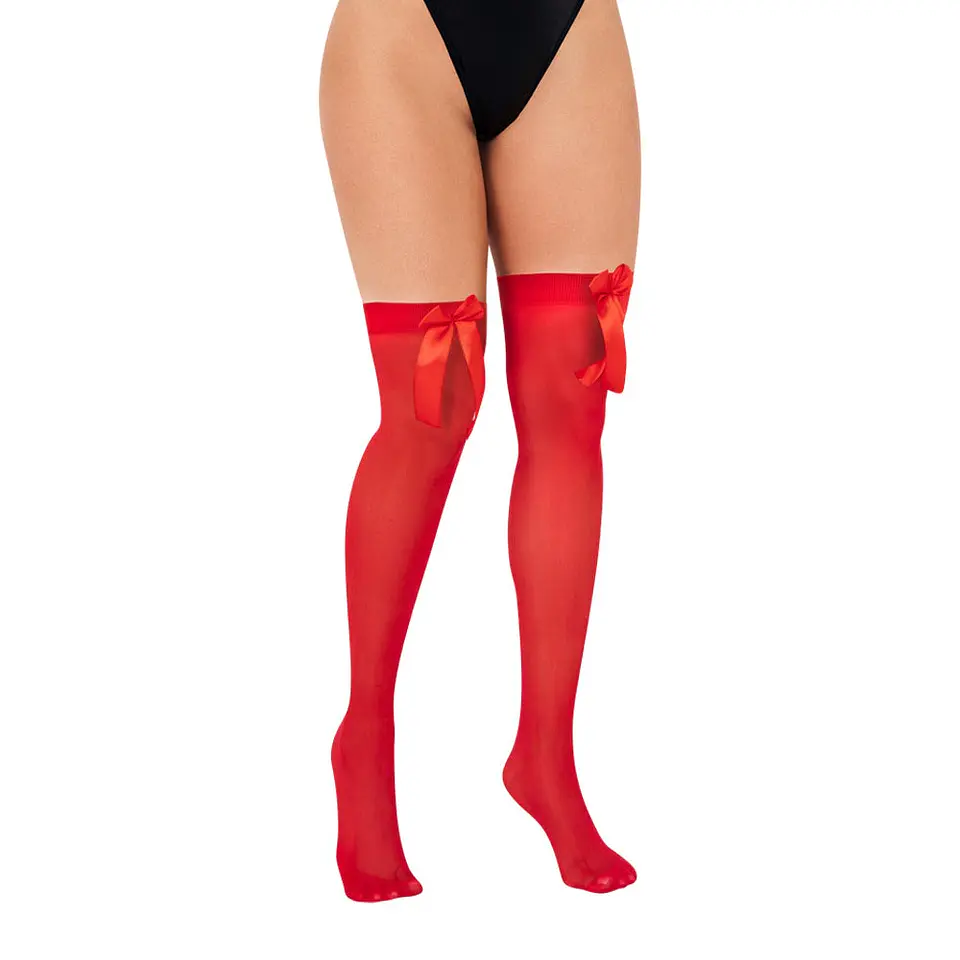 MEDIA LISA MOÑO - ROJO 1