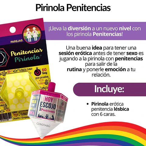 PIRINOLA PENITENCIAS LESBICO