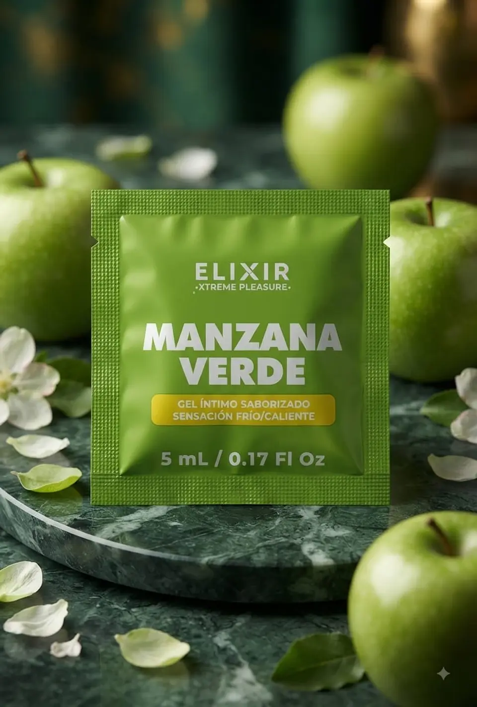SACHET LUBRICANTE MANZANA VERDE 1