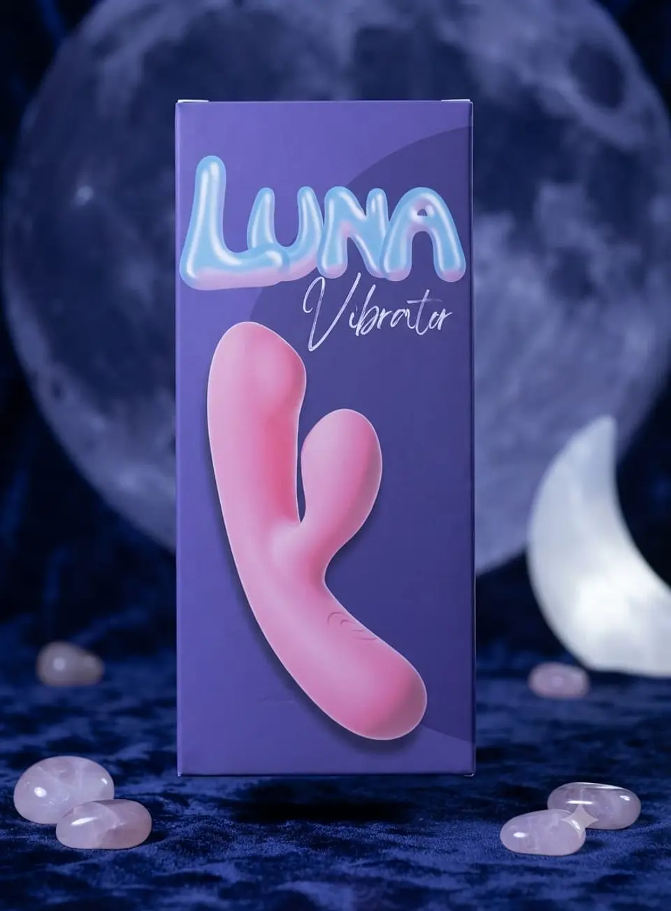VIBRADOR DOBLE - LUNA 1