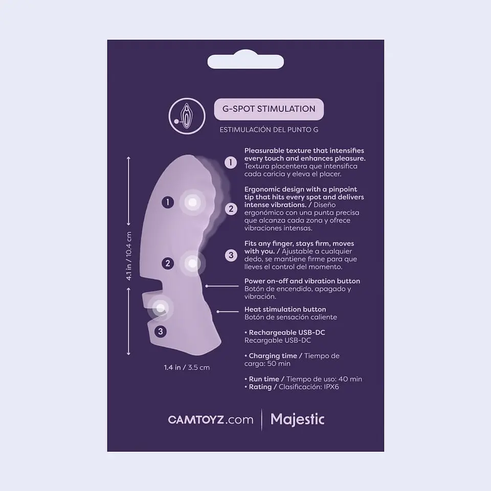 VIBRADOR PARA DEDO - FING FUN 4