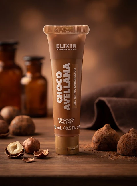 LUBRICANTE CHOCO AVELLANA x15 ML