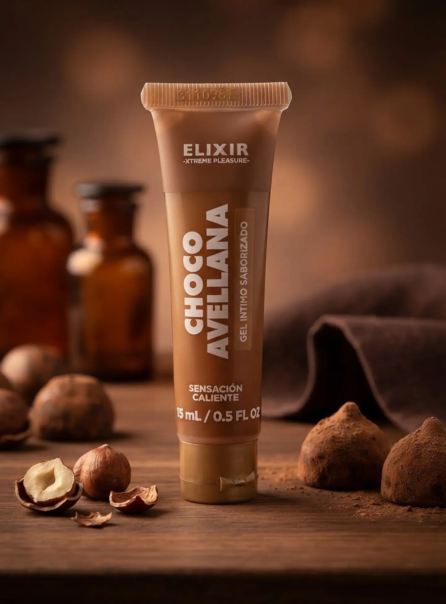 LUBRICANTE CHOCO AVELLANA x15 ML 1