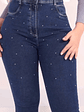 JEANS CON FAJA AZUL CON BRILLITOS  - Miniatura 3