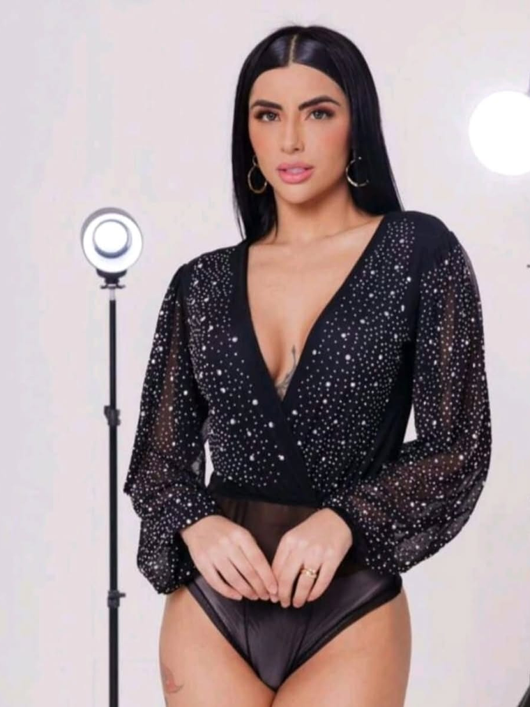 BODY MANGA LARGA CON IMITACION DIAMANTE 1