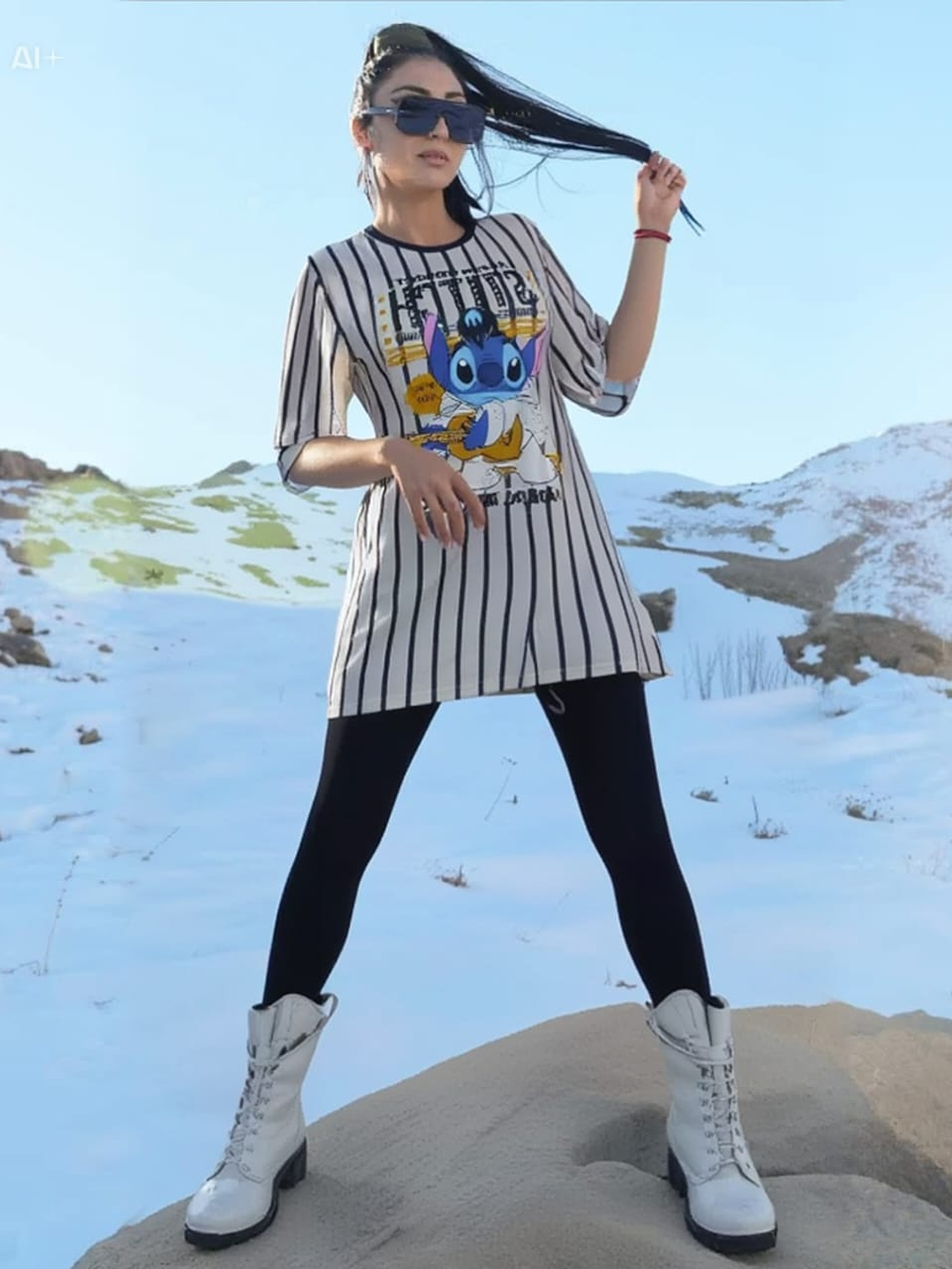 POLERA OVERSIZE RAYA  2