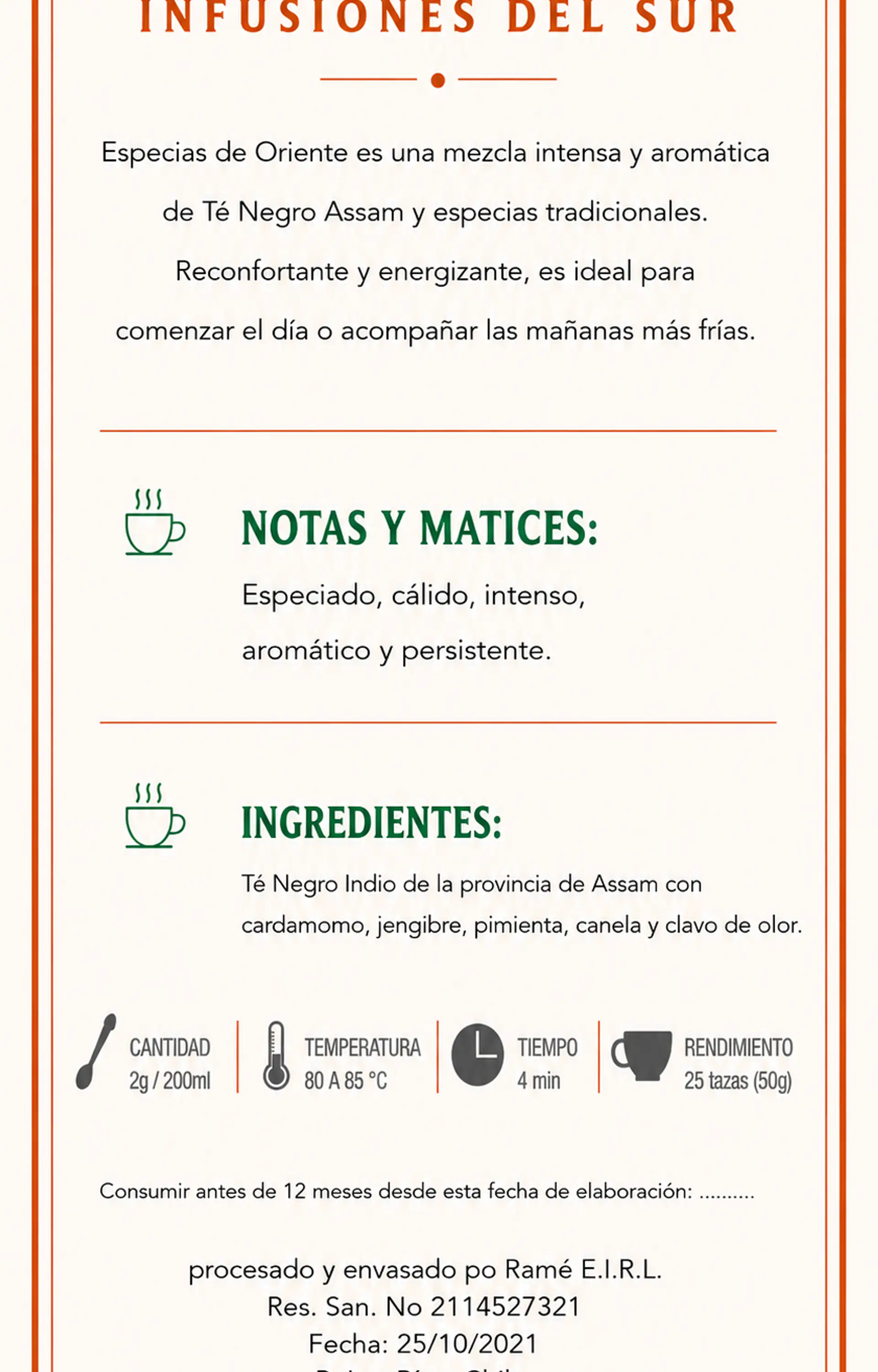 ESPECIAS DE ORIENTE 2